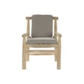 Miniatyrbillede 6 af 7: have DKD Home Decor Natur Lysegrå Teak 65 x 80 x 92 cm