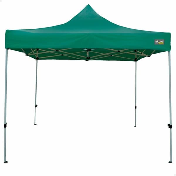Gazebo Colorbaby Foldbar Justerbar højde Stål 300 x 300 x 220 cm