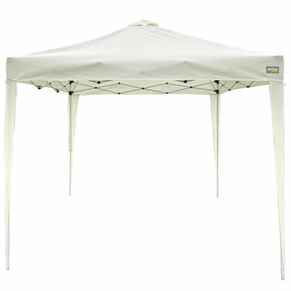 Gazebo Colorbaby Max-Air Hvid Klæde Stål 300 x 300 x 250 cm