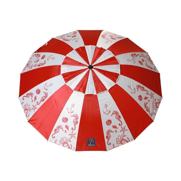 Solskærm Rød Ø 240 cm SPF50+ Marine