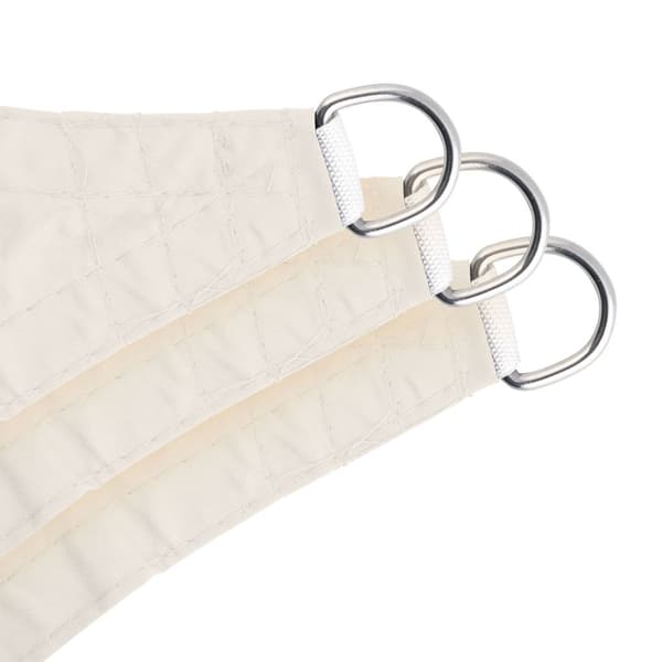 Suorakaiteen muotoinen aurinkovarjopurje 3x4m Plonos PL-885 beige