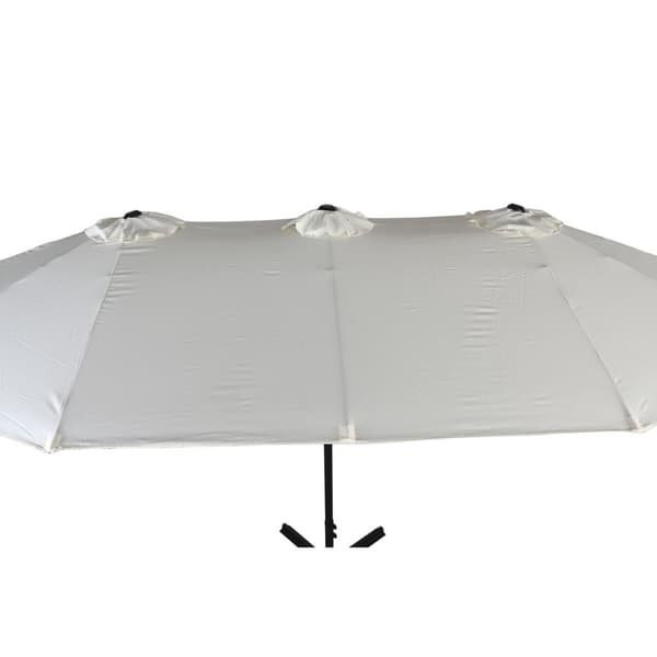 Skėtis nuo saulės Home ESPRIT Beige Tumman harmaa 450 x 262 x 250 cm