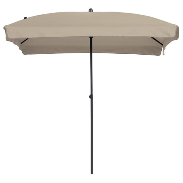 Trädgårdsparasoll Patmos Luxe rektangulärt 210x140 cm ecru