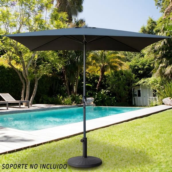 Aurinkovarjo Aktive 300 x 245 x 200 cm Antrasitt Aluminium
