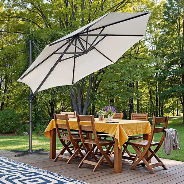 Patiovarjo, SONGMICS 300 cm, Pigeon Gray