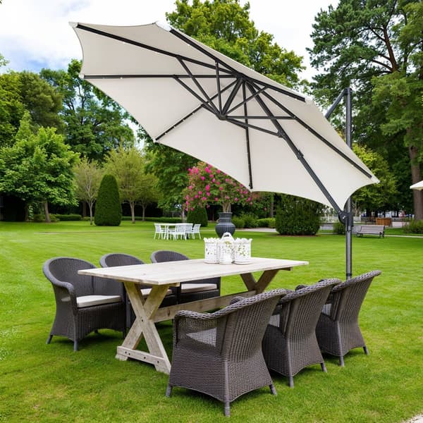 Patiovarjo, SONGMICS 300 cm, Pigeon Gray