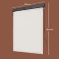 Pikkukuva 2 / 5: Pysty Markiisi, 140.1x250.1 cm, Beige