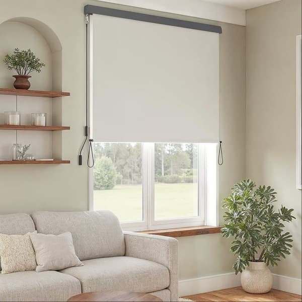 Vertikal markis, 140,1x250,1 cm, Beige