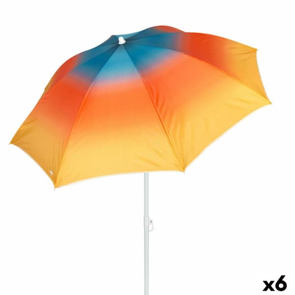 Solskærm Aktive Multifarvet 180 x 195 x 180 cm (6 enheder)