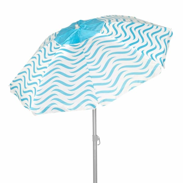 Aurinkovarjo Aktive Sininen Ø 200 cm 200 x 190 x 200 cm (6 osaa)