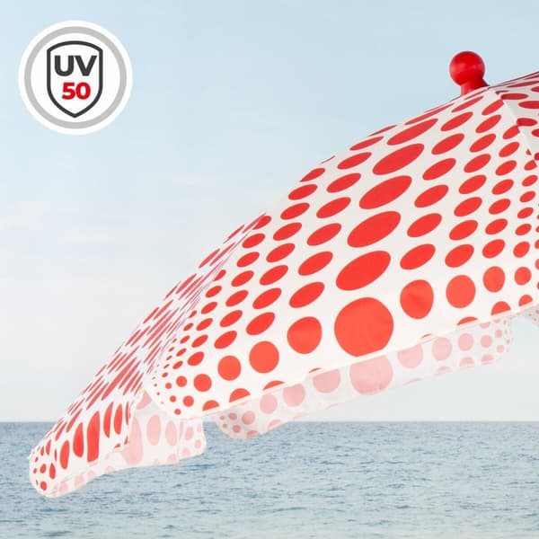 Aurinkovarjo Aktive Punainen 200 x 205 x 200 cm (6 osaa)