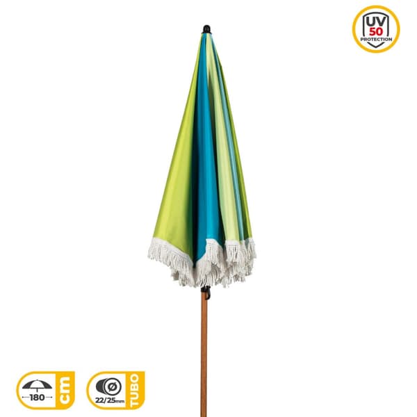 Parasoll Aktive Multicolour 180 x 187 x 180 cm (4 antal)