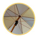 Miniatyrbild 7 av 7: Parasoll Aktive Multicolour 180 x 187 x 180 cm (4 antal)