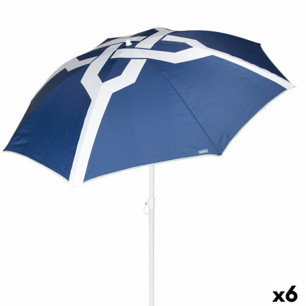 Strandparasoll Aktive 200 x 205 x 200 cm (6 enheter)
