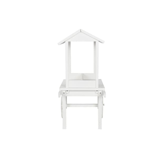 Puutarhakärry Home ESPRIT Valkoinen 85 x 51 x 114 cm