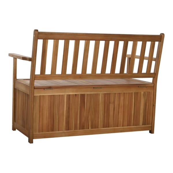 Bænk Home ESPRIT Brun Akacie Natur 120 x 60 x 87 cm