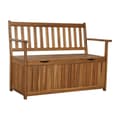 Miniatyrbillede 1 af 8: Bænk Home ESPRIT Brun Akacie Natur 120 x 60 x 87 cm