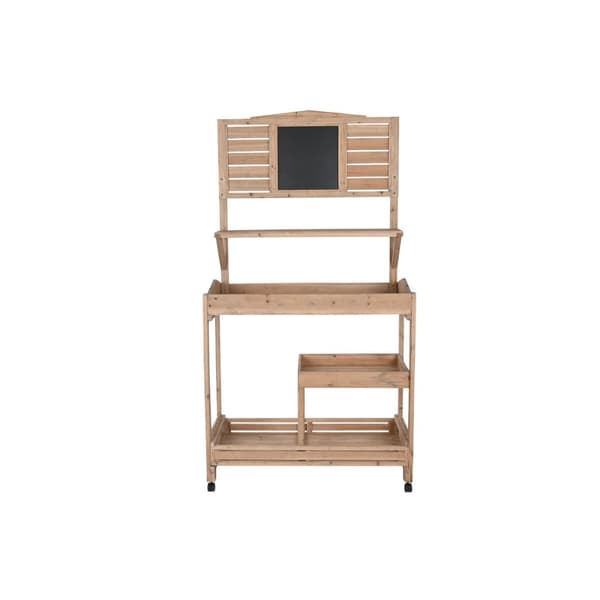 Trädgårdsvagn Home ESPRIT Naturell 101 x 51 x 188 cm