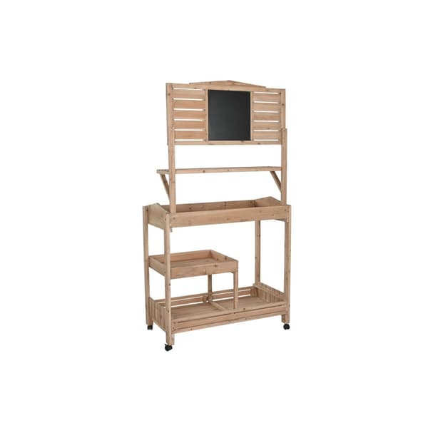 Trädgårdsvagn Home ESPRIT Naturell 101 x 51 x 188 cm