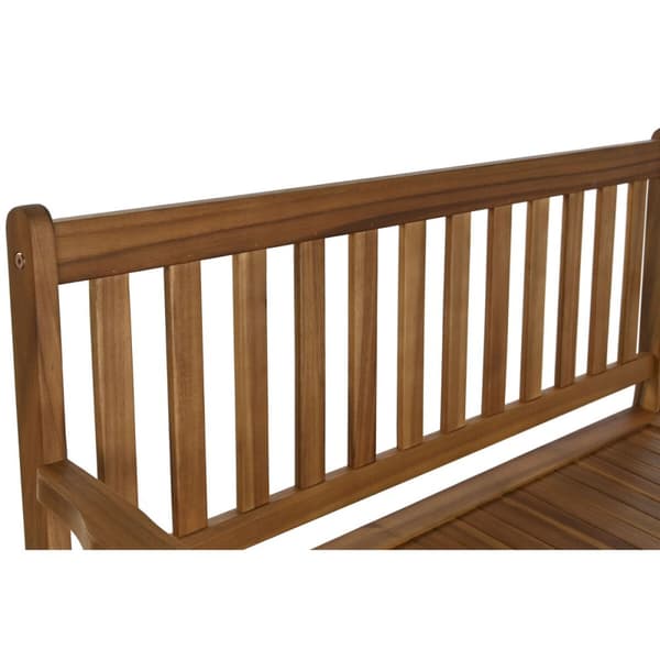 Benk Home ESPRIT Brun Akasia Naturell 120 x 60 x 87 cm
