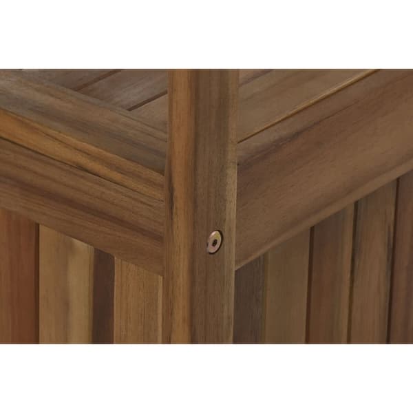 Benk Home ESPRIT Brun Akasia Naturell 120 x 60 x 87 cm