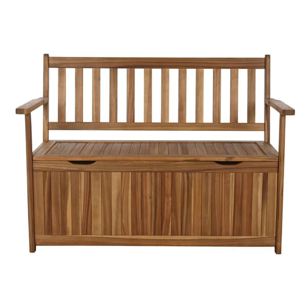 Benk Home ESPRIT Brun Akasia Naturell 120 x 60 x 87 cm