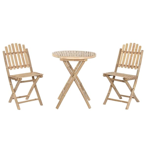 Bordsett med 2 stoler Home ESPRIT 61 x 61 x 73 cm