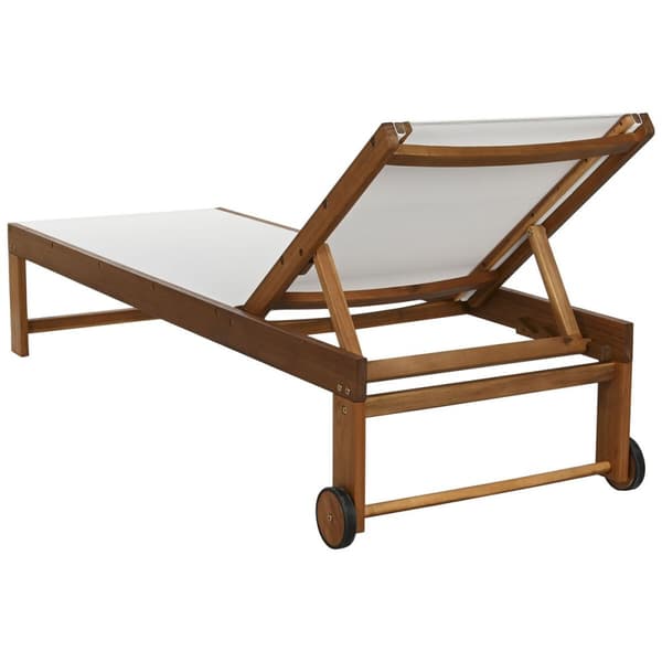 Šezlongas Home ESPRIT Valkoinen Ruskea 187 x 65 x 81 cm