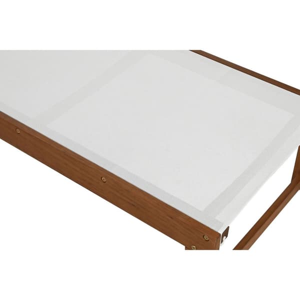 Šezlongas Home ESPRIT Valkoinen Ruskea 187 x 65 x 81 cm