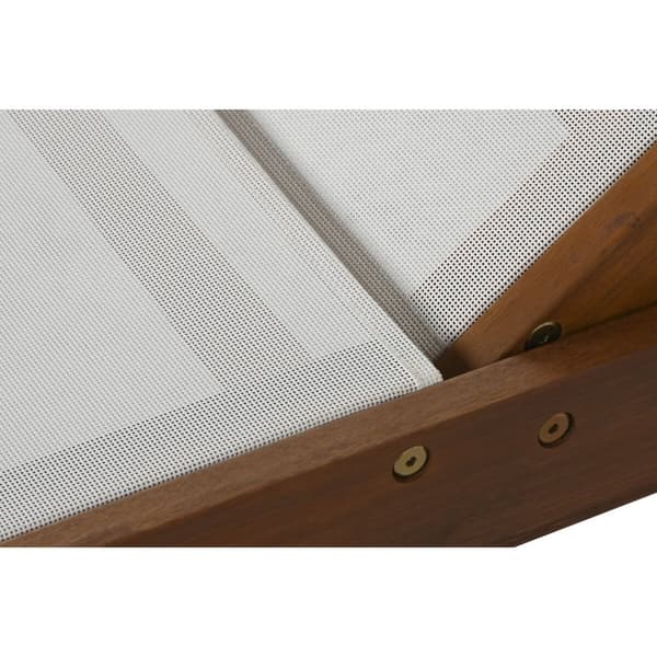 Šezlongas Home ESPRIT Valkoinen Ruskea 187 x 65 x 81 cm
