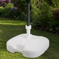 Miniatyrbillede 3 af 6: Fod for strandparasol Aktive Hvid Ø 32 mm Ø 20 mm 45 x 29 x 45 cm (5 enheder)