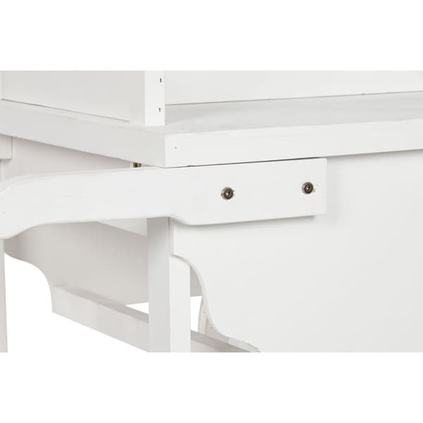 Trädgårdsvagn Home ESPRIT Vit 85 x 51 x 114 cm