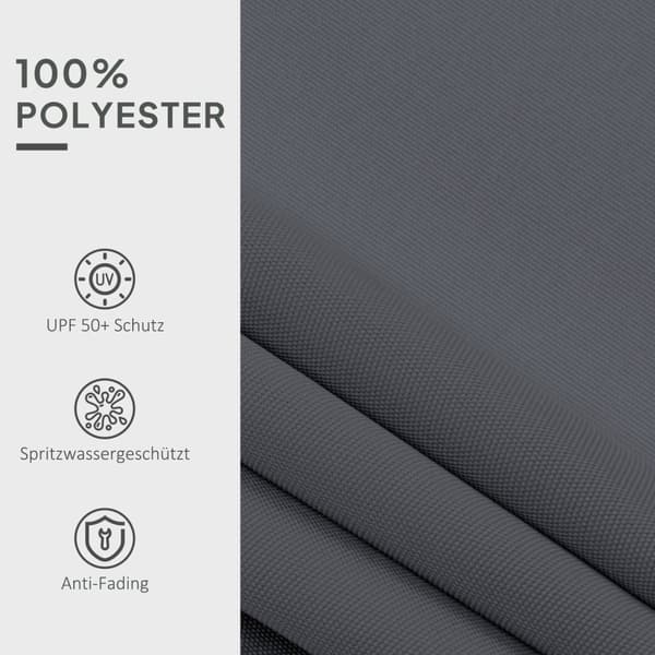 Rootz -markiisi peite - vaihtava kangas - vesiharjoittelu - 100% polyesteri - UPF 50+ -suojaus - 282 cm x 250 cm