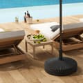 Miniatyrbild 7 av 10: Rootz Fillable Parasol Base - Paraply Stand - Rampant Base - Säker stabilitet - Ø55 x 30H cm