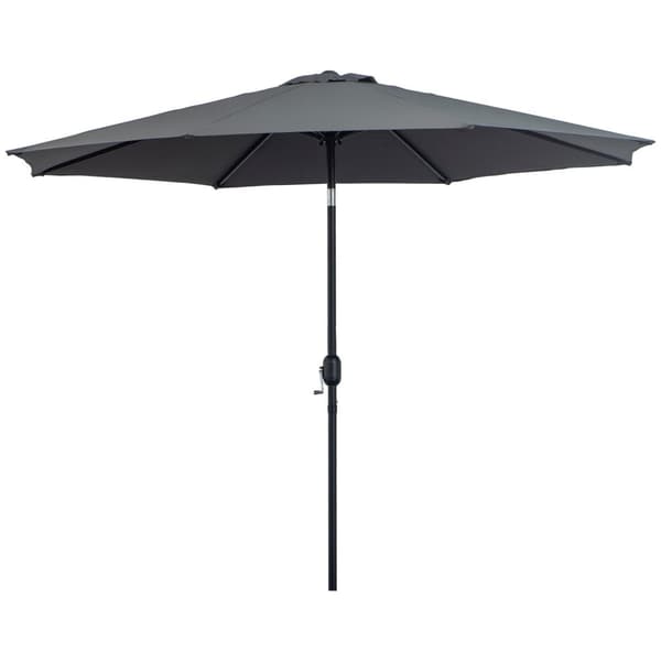 Rootz Garden Parasol - balkongskärm - Solskugga - UV -skydd - Robust design - 295 cm Ø x 250 cm h
