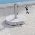 Miniatyrbillede 3 af 10: Rootz Granite Parasol Stand - Paraply Holder - Vægtet base - Vejrbestandig - Ø44.5x37.5 cm granit