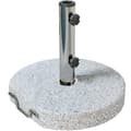 Miniatyrbillede 10 af 10: Rootz Granite Parasol Stand - Paraply Holder - Vægtet base - Vejrbestandig - Ø44.5x37.5 cm granit