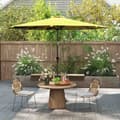 Miniatyrbild 8 av 10: Rootz Parasol Ø294cm - Garden Paraply - Outdoor Canopy - Easy Tilt & Crank - 180 GSM Polyester - 294CM X 247CM