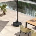 Miniatyrbild 9 av 10: Rootz Parasol Stand - Fillable Paraply Base - Utomhusparaplyhållare - HDPE -plast - Upp till 30 kg - Ø56 x 40 cm