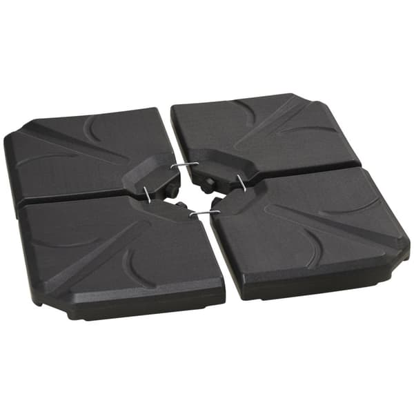 Rootz Parasol Stand Base Weights - Fillable HDPE Plast