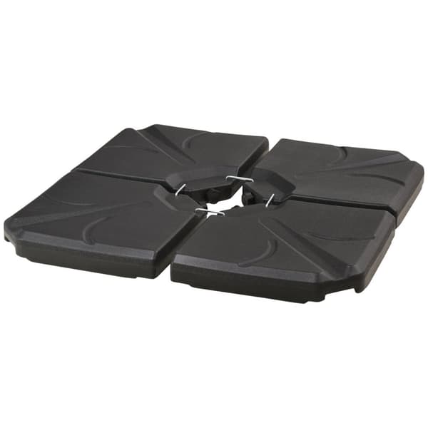 Rootz Parasol Stand Base Weights - Fillable HDPE Plast