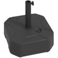 Miniatyrbillede 1 af 10: Rootz Parasol Stand - Paraply Holder - Fillable Base - Pålidelig stabilitet - 45 cm x 45 cm x 25 cm