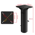 Miniatyrbillede 3 af 10: Rootz paraply stand - Sun paraply base - Floor Holder Parasols - Holdbar metalstabilitet - 16,5 x 16,5 x 40 cm