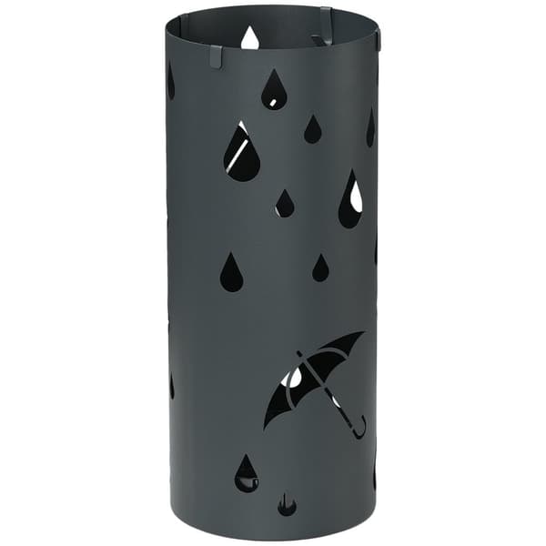 Rootz paraply stand - Parasol Holder - Steel Column Stand - Aftageligt rum - Ø17 x 41H cm - Rust -fri - Stilfuldt og holdbart design