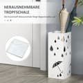 Pikkukuva 5 / 10: Rootzin sateenvarjojalusta - turkkiteline - sateenvarjopidike - ruosteenkestävä - 15,5 x 15,5 x 40 cm
