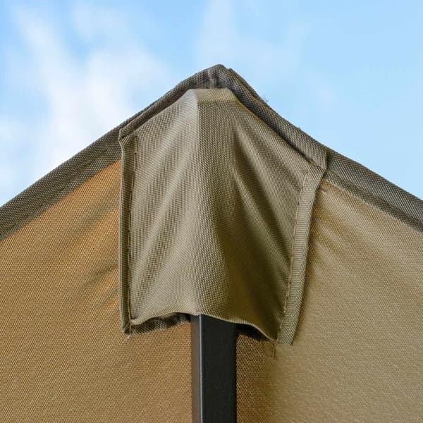 Rootz XXL Garden Sunshield - Suuri parasoli - Puutarhan ulkona