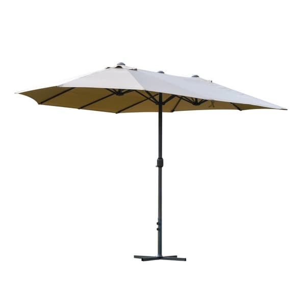 Rootz XXL Garden Sunshield - Suuri parasoli - Puutarhan ulkona