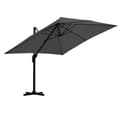 Miniatyrbild 1 av 9: Parasol Ø300cm obrotowy, uchylny, obrót 360°, parasol rynkowy, szary
