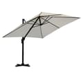 Miniatyrbild 1 av 9: Parasol Ø300cm obrotowy, uchylny, obrót 360°, rynkowy, beżowy