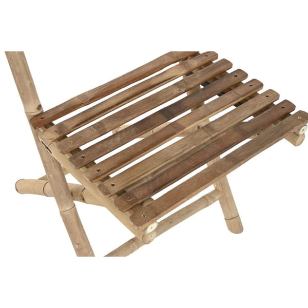 Kerti szék Home ESPRIT Brun Bambu 45 x 55 x 95 cm